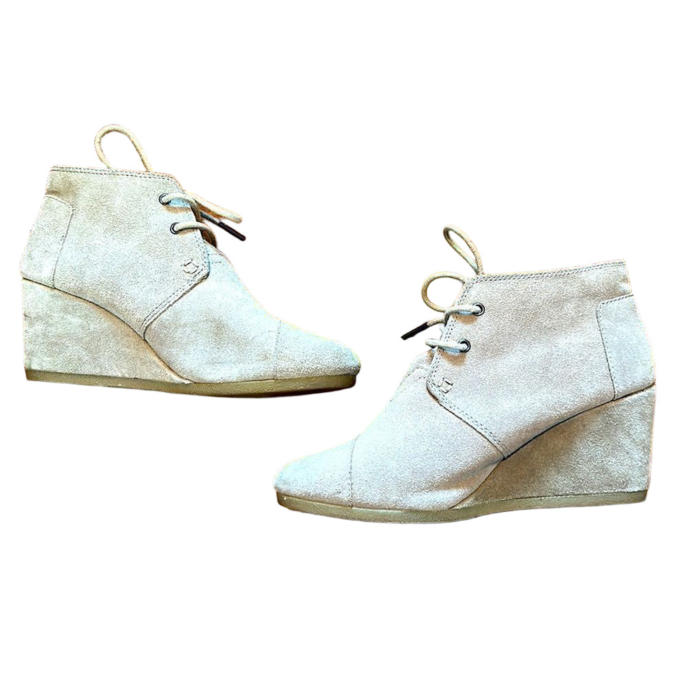 Tom’s Wedge Lace-up Boot